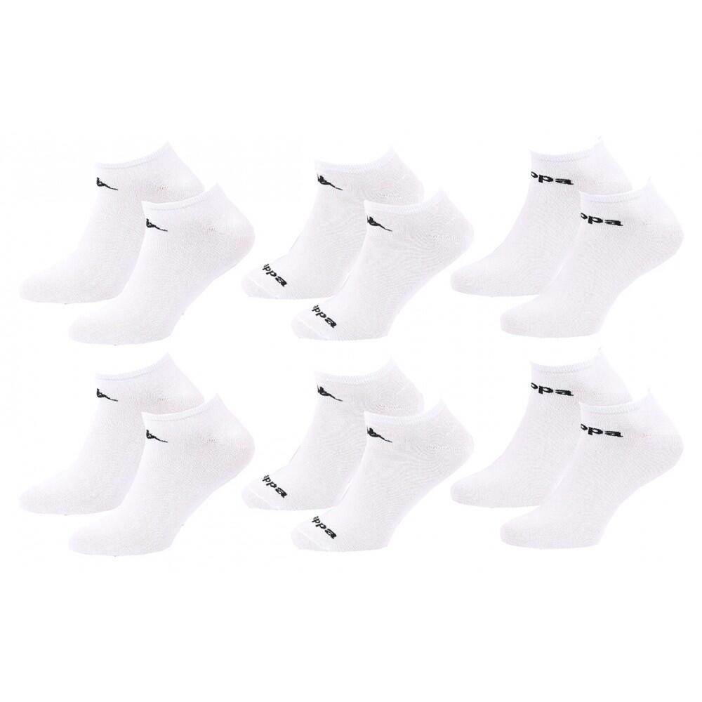 Kappa - Chaussettes Femme Sneaker Kappa - Pack De 6 - Chaussettes - Multicolore - Decathlon