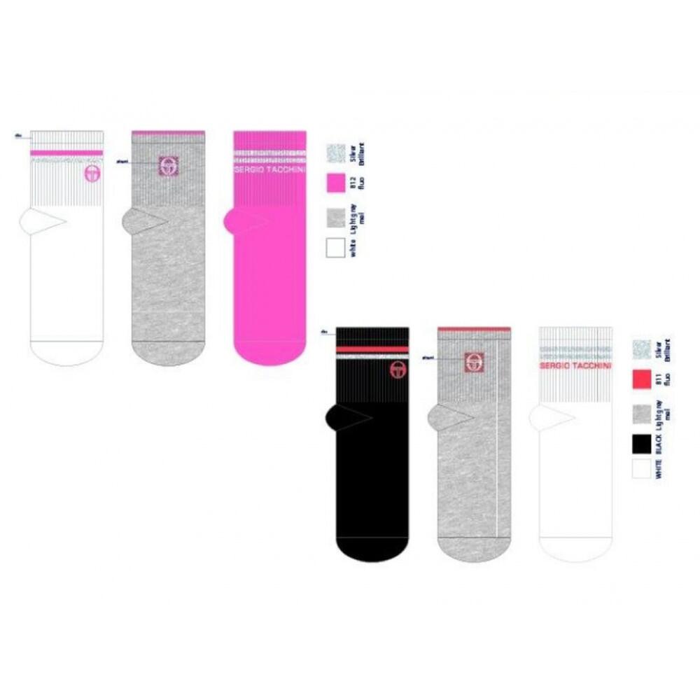 Calcetines Mujer QUARTER SERGIO TACCHINI - Pack de 12 5/5