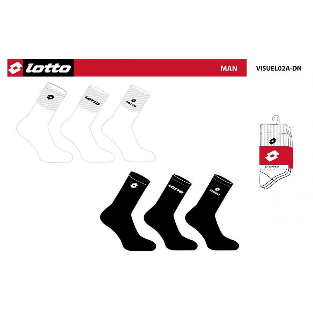 Meias Homem LOTTO - Pack de 6 4/5