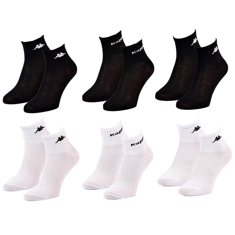 Chaussettes KAPPA QUARTER - Pack de 6 PCS 8248 2/4