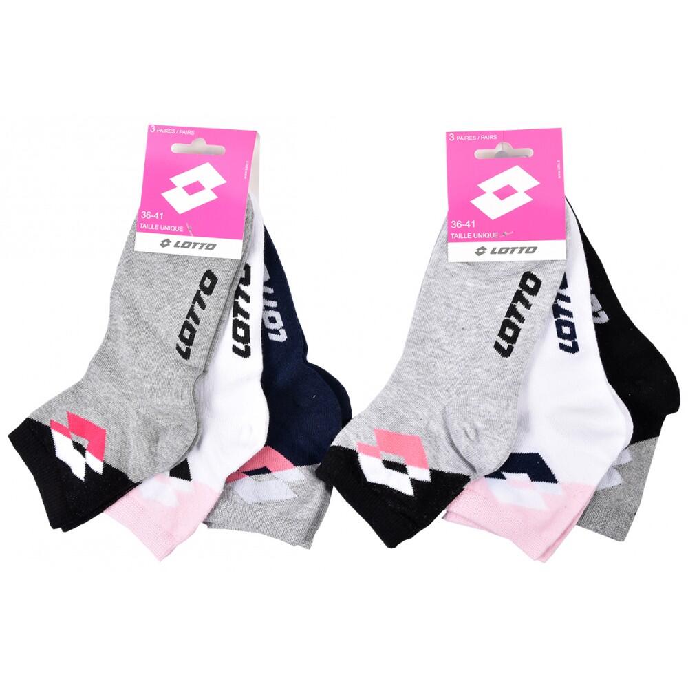 Chaussettes Femme LOTTO - Pack de 6 3/5
