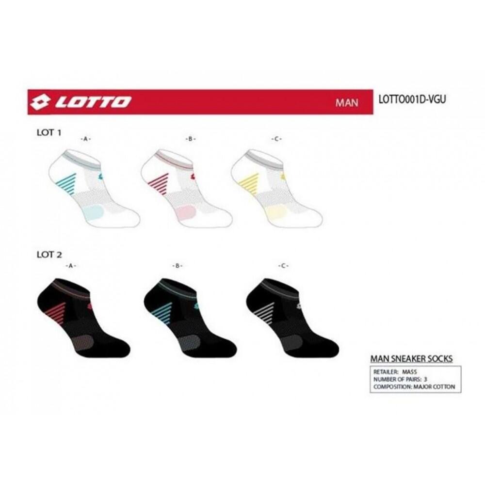 Calcetines Hombre LOTTO - Pack de 12 4/5