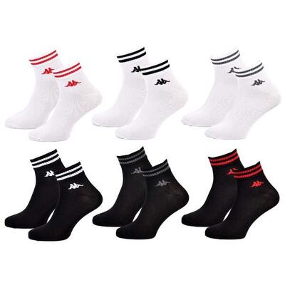 Sokken kappa quarter - set van 6 stuks 0215