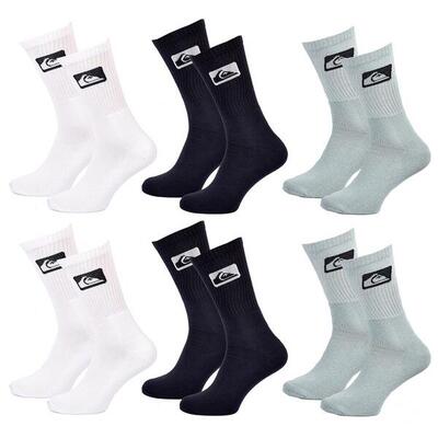 Calcetines QUIKSILVER CUSHIONED CREW - Pack de 6