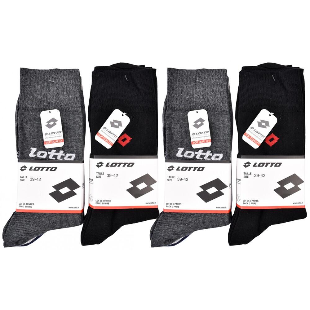 Calcetines Hombre LOTTO - Pack de 12 3/5