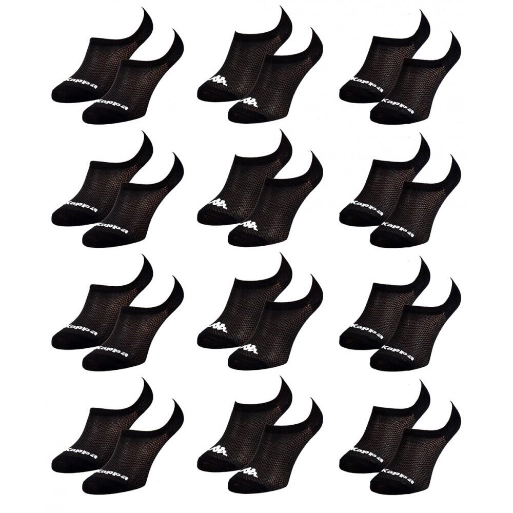 Sokken Dames FOOTIES KAPPA - Set van 12 2/5