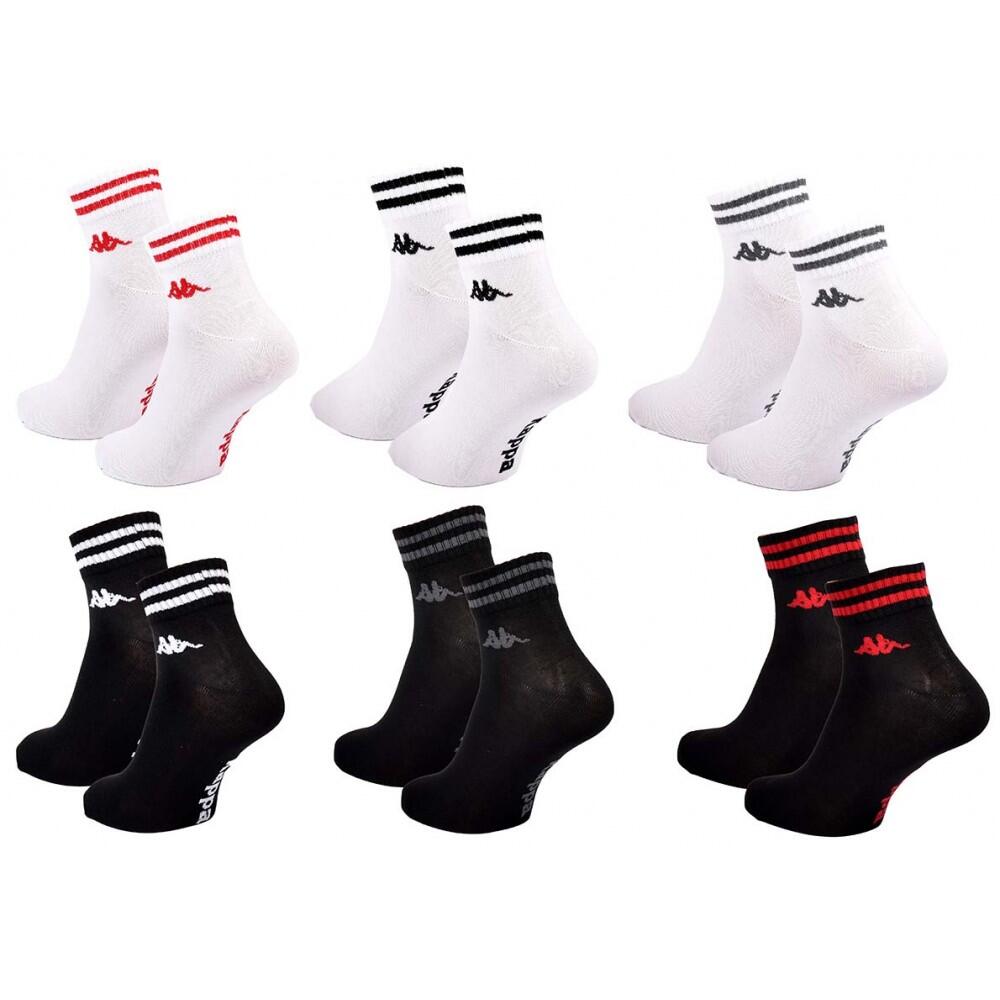 Calcetines KAPPA QUARTER - Pack de 6 pcs 0215 3/5