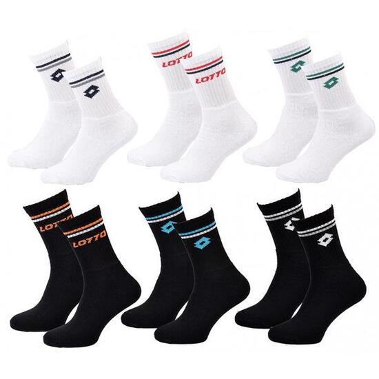 Chaussettes Homme LOTTO - Pack de 6