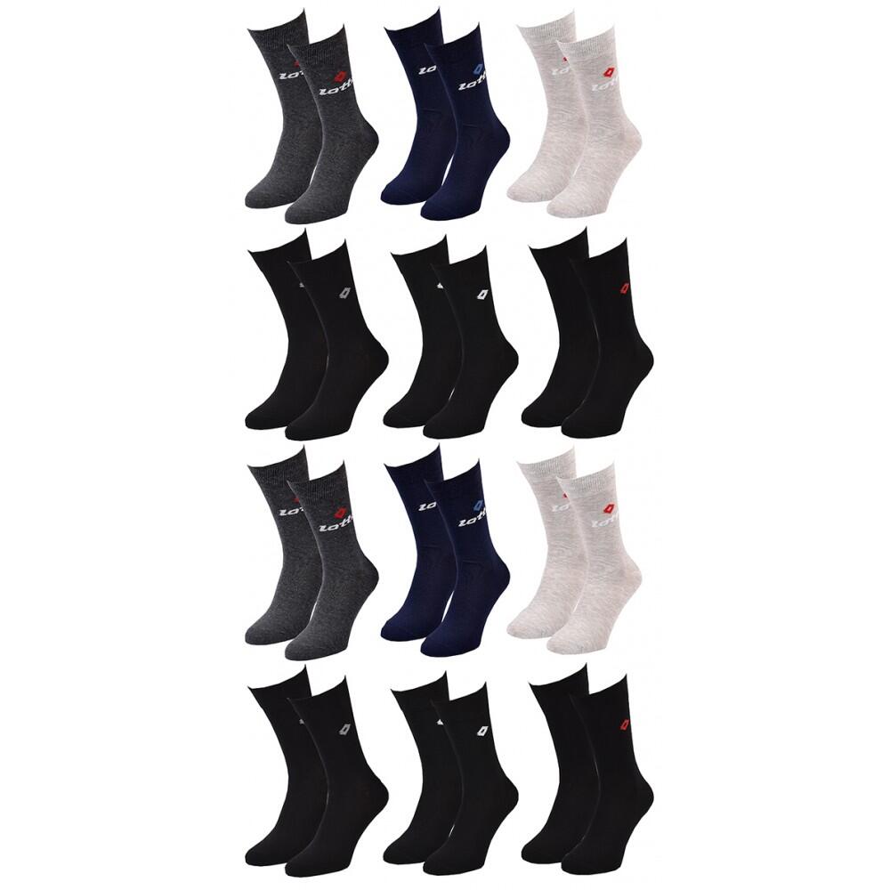 Calcetines Hombre LOTTO - Pack de 12 2/5