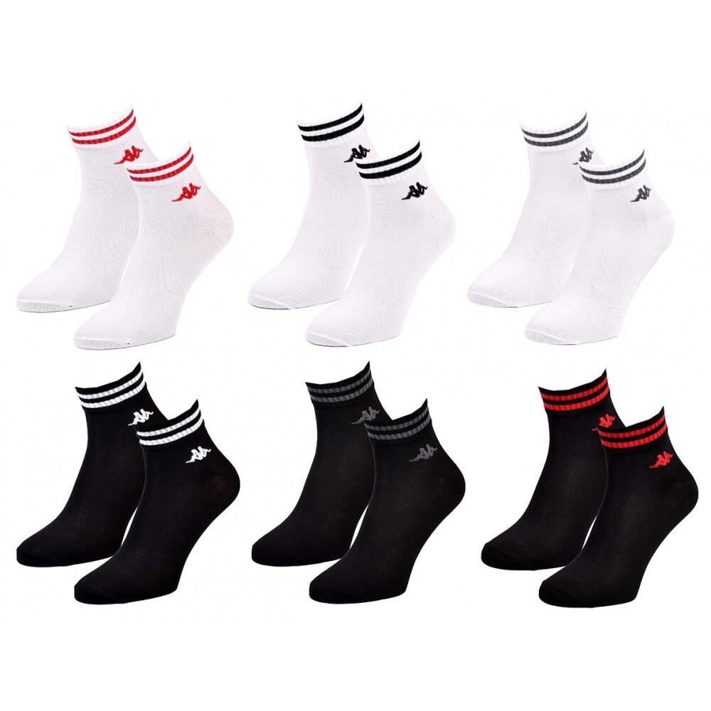 Calcetines KAPPA QUARTER - Pack de 6 pcs 0215 2/5