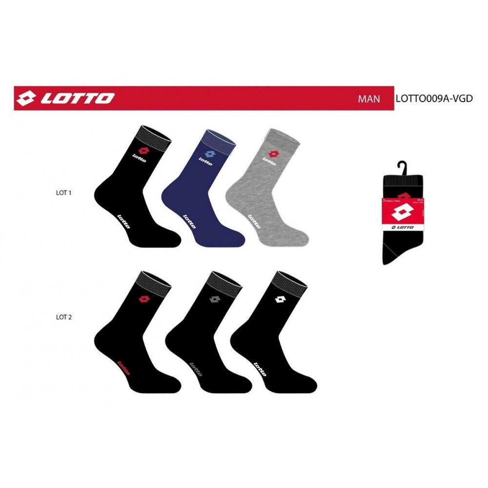 Calcetines Hombre LOTTO - Pack de 12 4/5