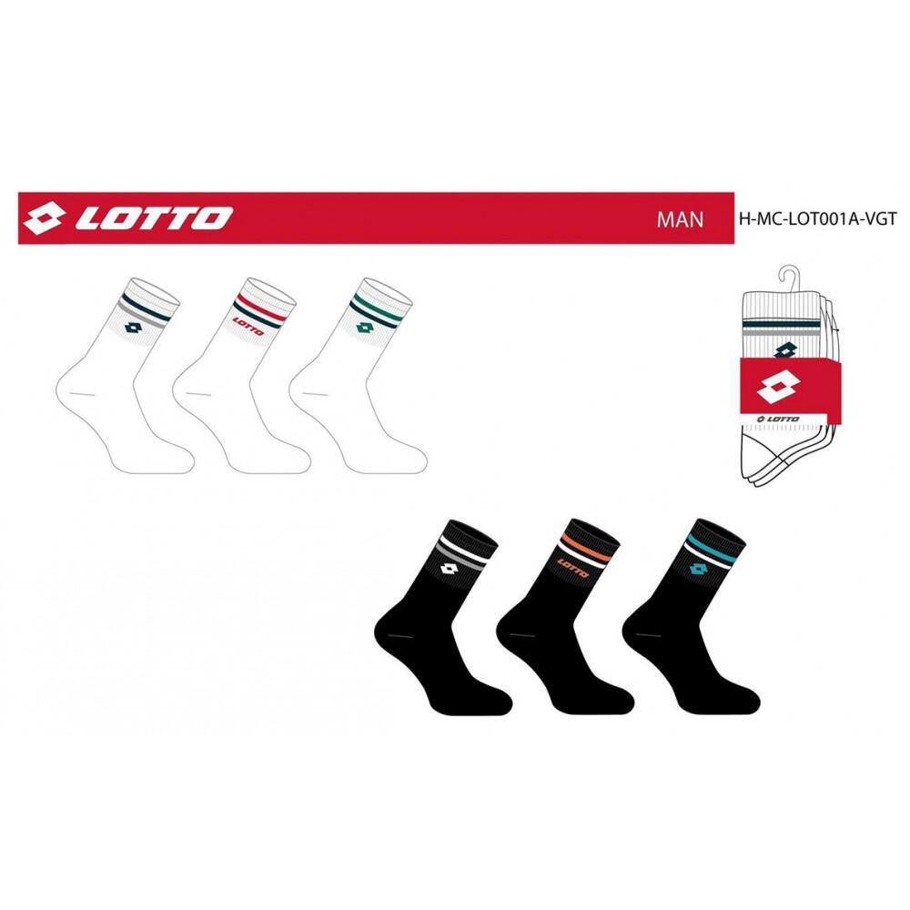 Chaussettes Homme LOTTO - Pack de 6 4/5