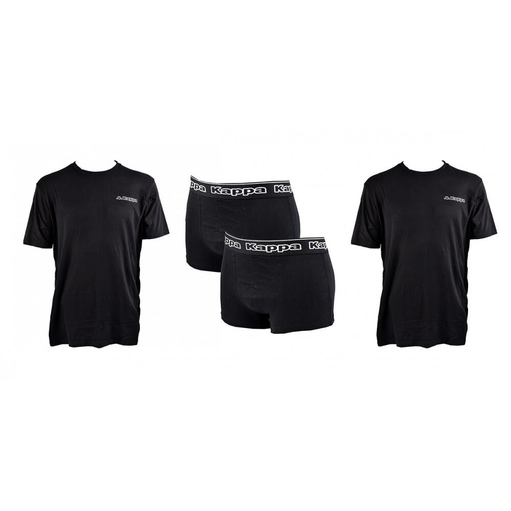 Kappa - Boxer Homme Kappa Lot De 2 Pack Cadeaux - Pack De 2 - Caleçon - Multicolore - Decathlon