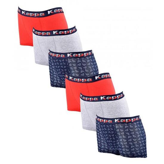 Boxer Enfant KAPPA - Pack de 6