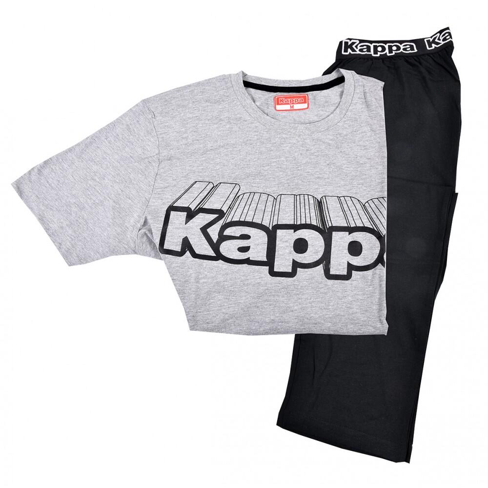 Kappa - Pyjama Homme Kappa - Caleçon - Gris - Decathlon