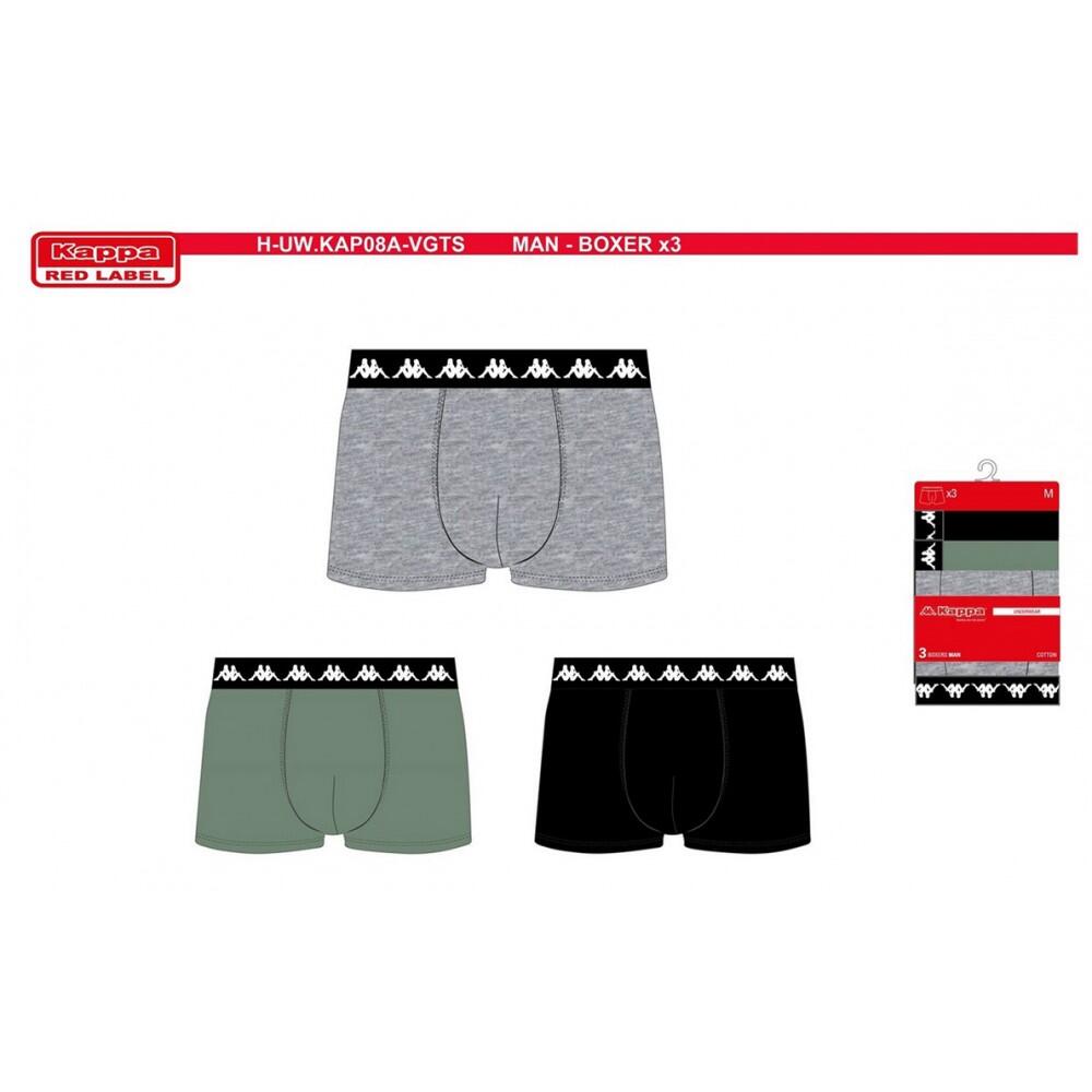 Boxer homme KAPPA - Pack de 3 3/5