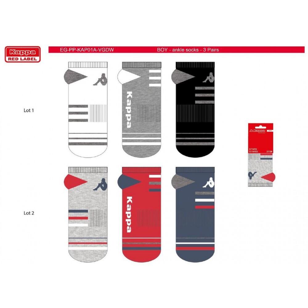 Chaussettes Enfant SNEAKER KAPPA - Pack de 12 5/5