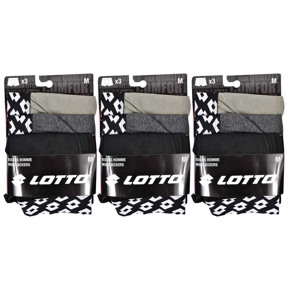 Bóxer hombre LOTTO - Pack de 9 3/5