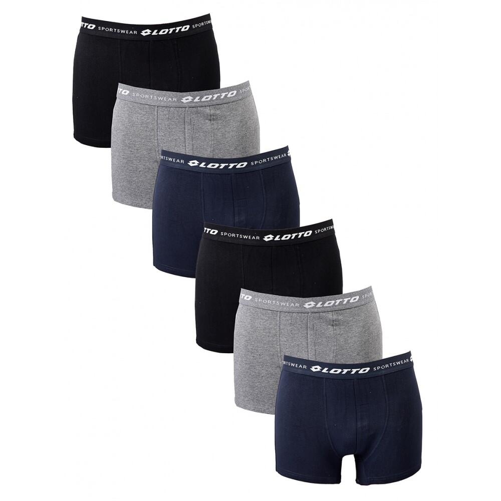 Boxer homme LOTTO - Pack de 6 2/4