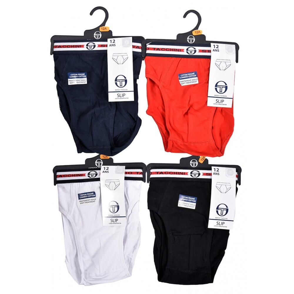 Slip Enfant SERGIO TACCHINI Lot de 4 - Pack de 4 3/4