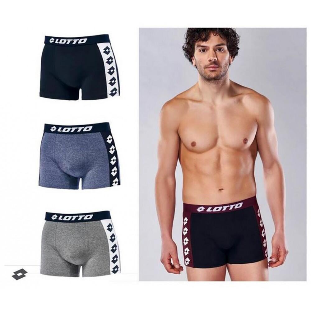 Bóxer hombre LOTTO - Pack de 6 3/5