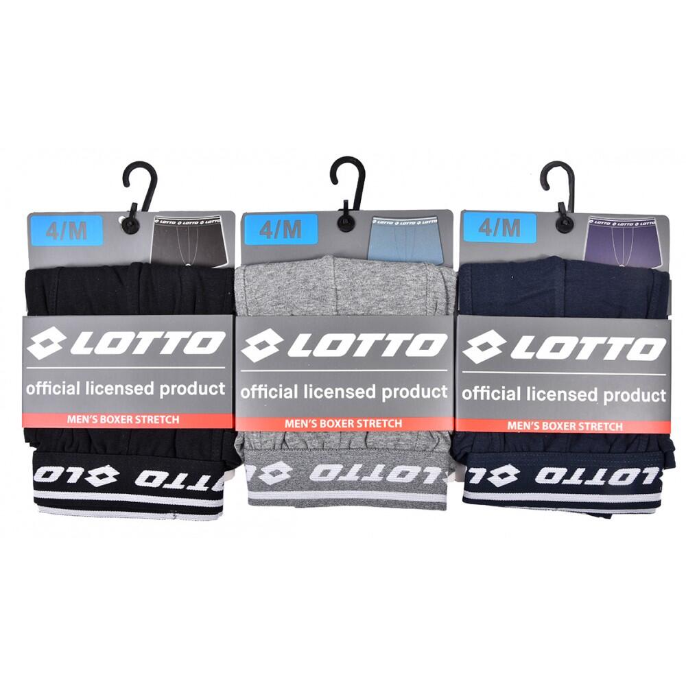 Bóxer hombre LOTTO - Pack de 3 3/4