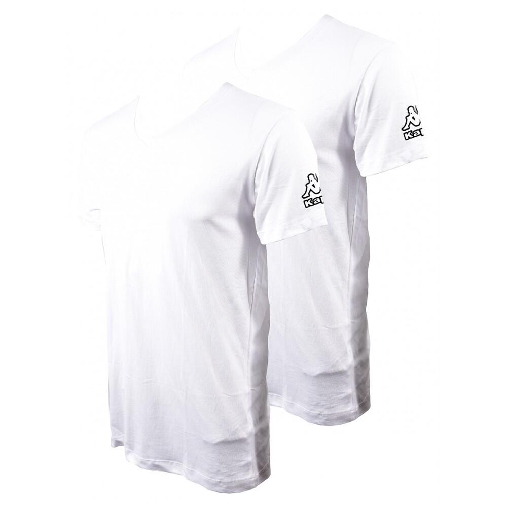 Kappa - T Shirt Kappa - Pack De 2 - T-shirt Manches Courtes - Multicolore - Decathlon