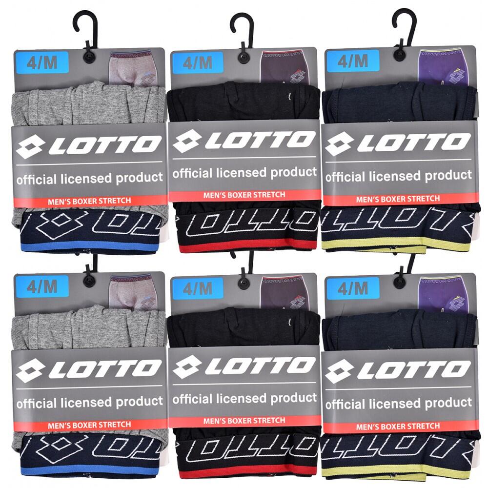 Boxer Uomo LOTTO - Confezione da 6 4/5