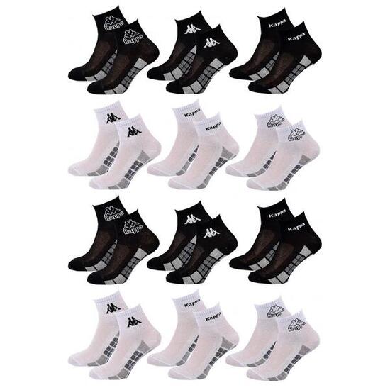 Chaussettes Enfant QUARTER KAPPA Lot de 12 - Pack de 12