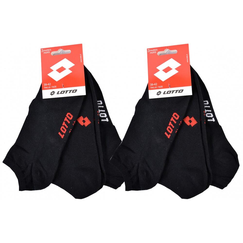 Calcetines Hombre LOTTO - Pack de 6 3/5