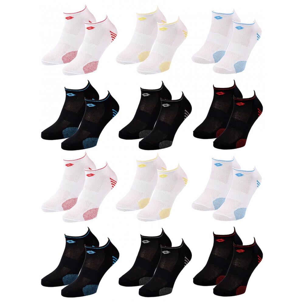 Calcetines Hombre LOTTO - Pack de 12 2/5