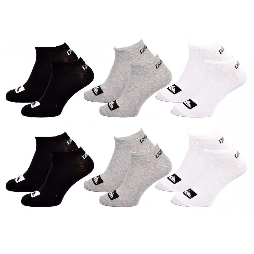 Quiksilver - Chaussettes Quiksilver Sneaker - Pack De 6 - Chaussettes - Multicolore - 39/42 - Decathlon