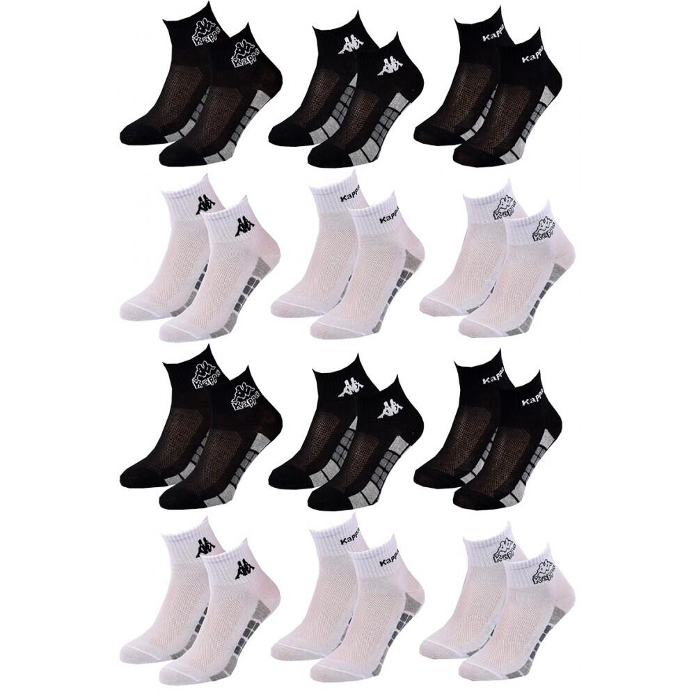 Chaussettes Enfant QUARTER KAPPA Lot de 12 - Pack de 12 2/5