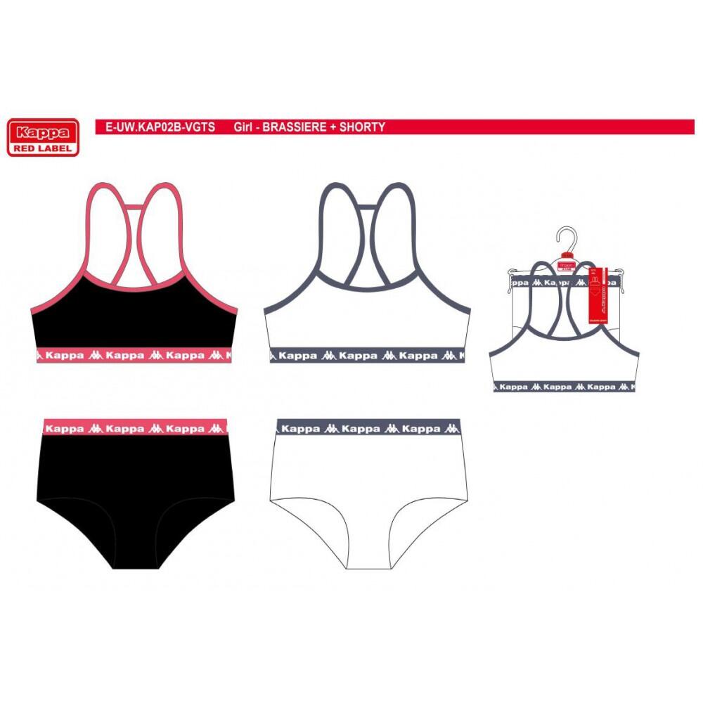 Set Lingerie Bambina KAPPA Confezione da 2 - Confezione da 2 5/5