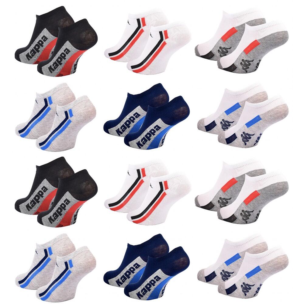 Chaussettes KAPPA SNEAKER - Pack de 12 PCS 6047 3/4