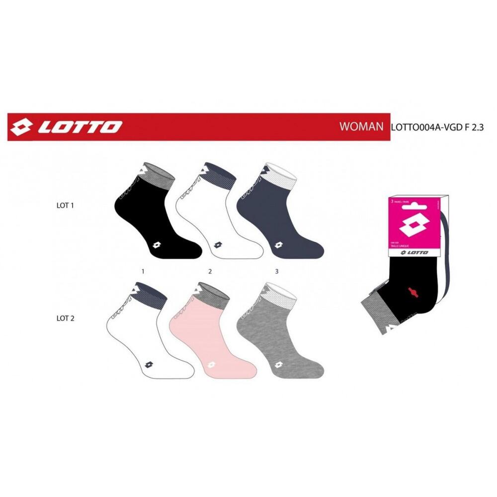 Calcetines Mujer LOTTO - Pack de 6 4/5