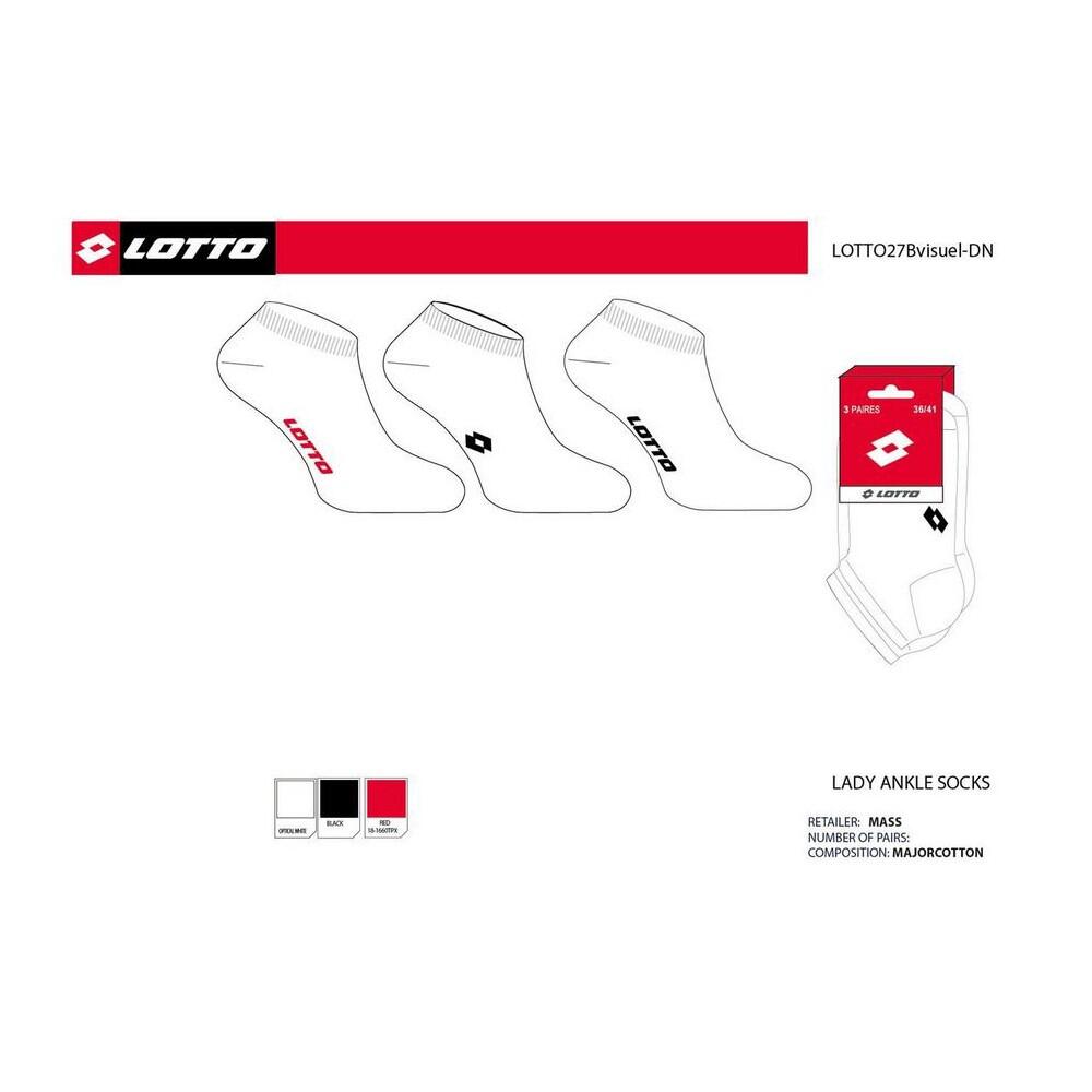 Calcetines Mujer LOTTO - Pack de 12 4/5