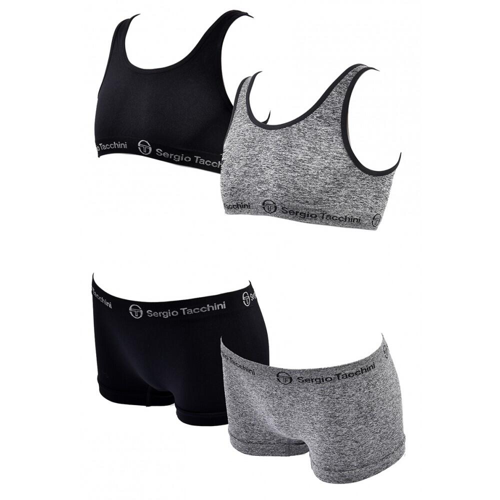 Sergio Tacchini - Ensemble Lingerie Sergio Tacchini X2 - Pack De 2 - Culotte - Multicolore - 14 À 16 Ans - Decathlon