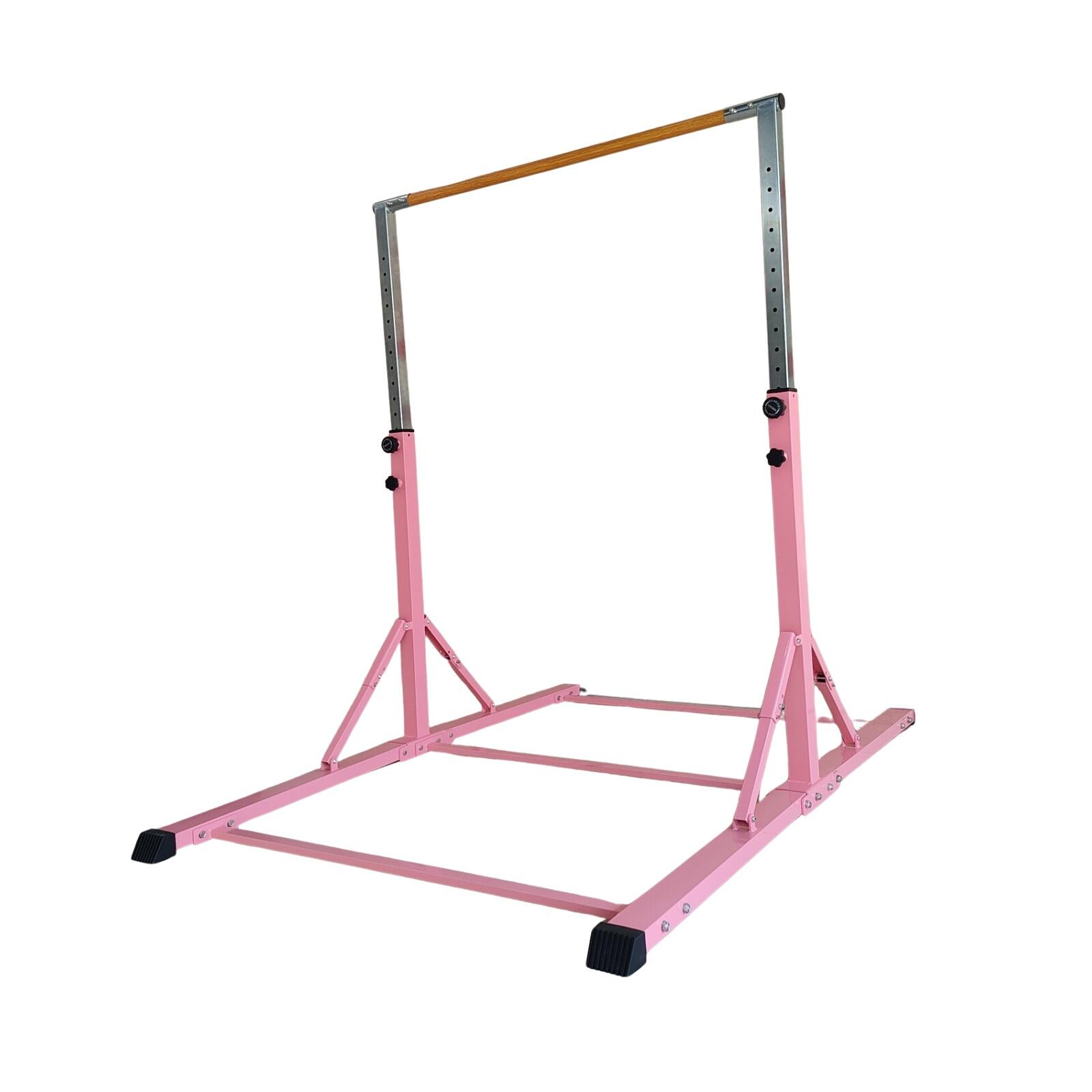 Torna párhuzamos korlát MASTER 180 cm - összecsukható - rózsaszín 3/6
