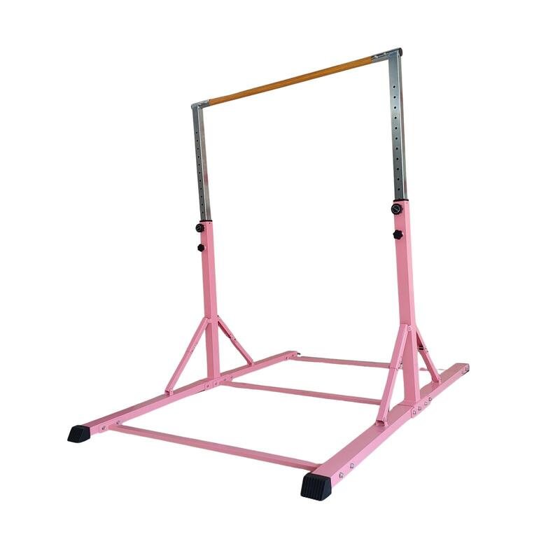Gymnastická bradla MASTER 180 cm - skládací - růžová