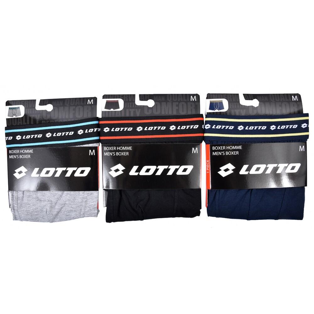 Bóxer hombre LOTTO - Pack de 3 3/5