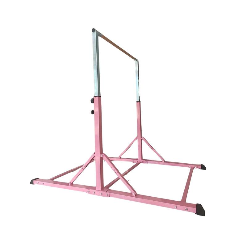 Gymnastická bradla MASTER 180 cm - skládací - růžová