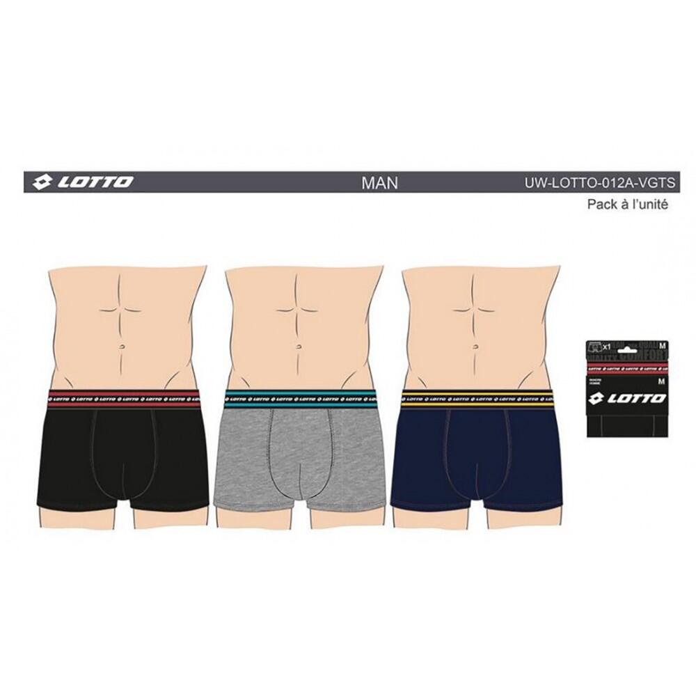 Bóxer hombre LOTTO - Pack de 3 4/5