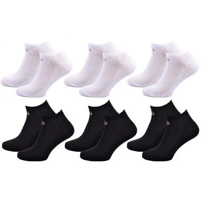 Sokken sergio tacchini sneaker - set van 6