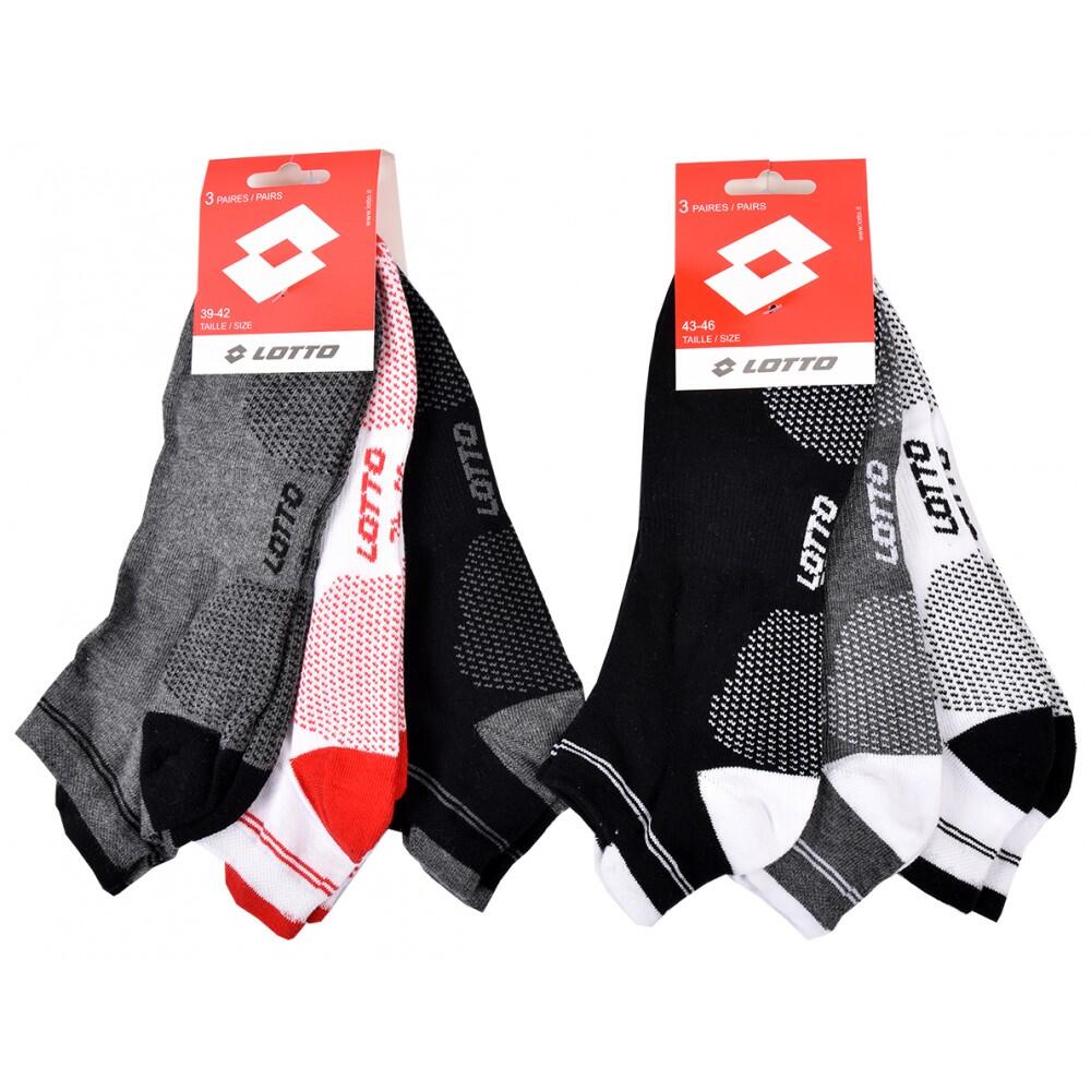 Calcetines Hombre LOTTO - Pack de 6 3/5