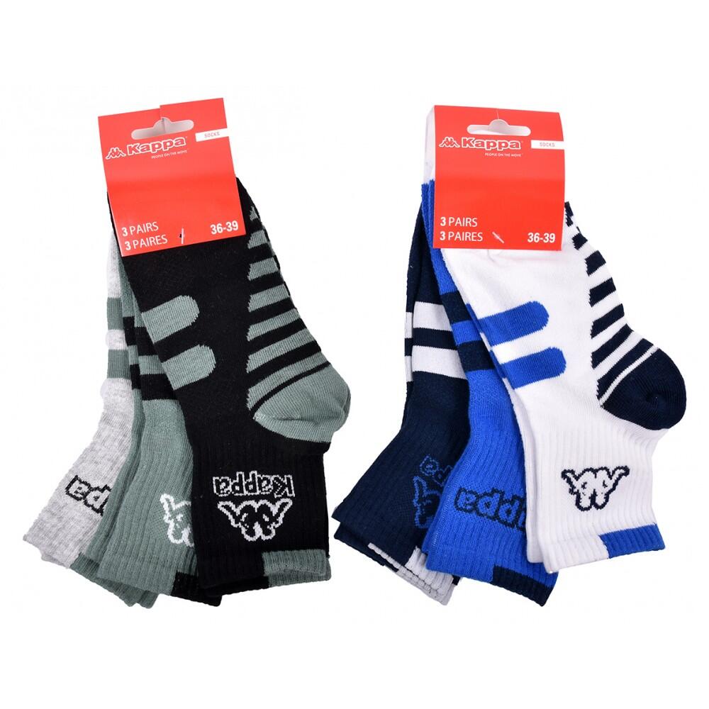 Chaussettes KAPPA QUARTER - Pack de 6 PCS 0943 3/3