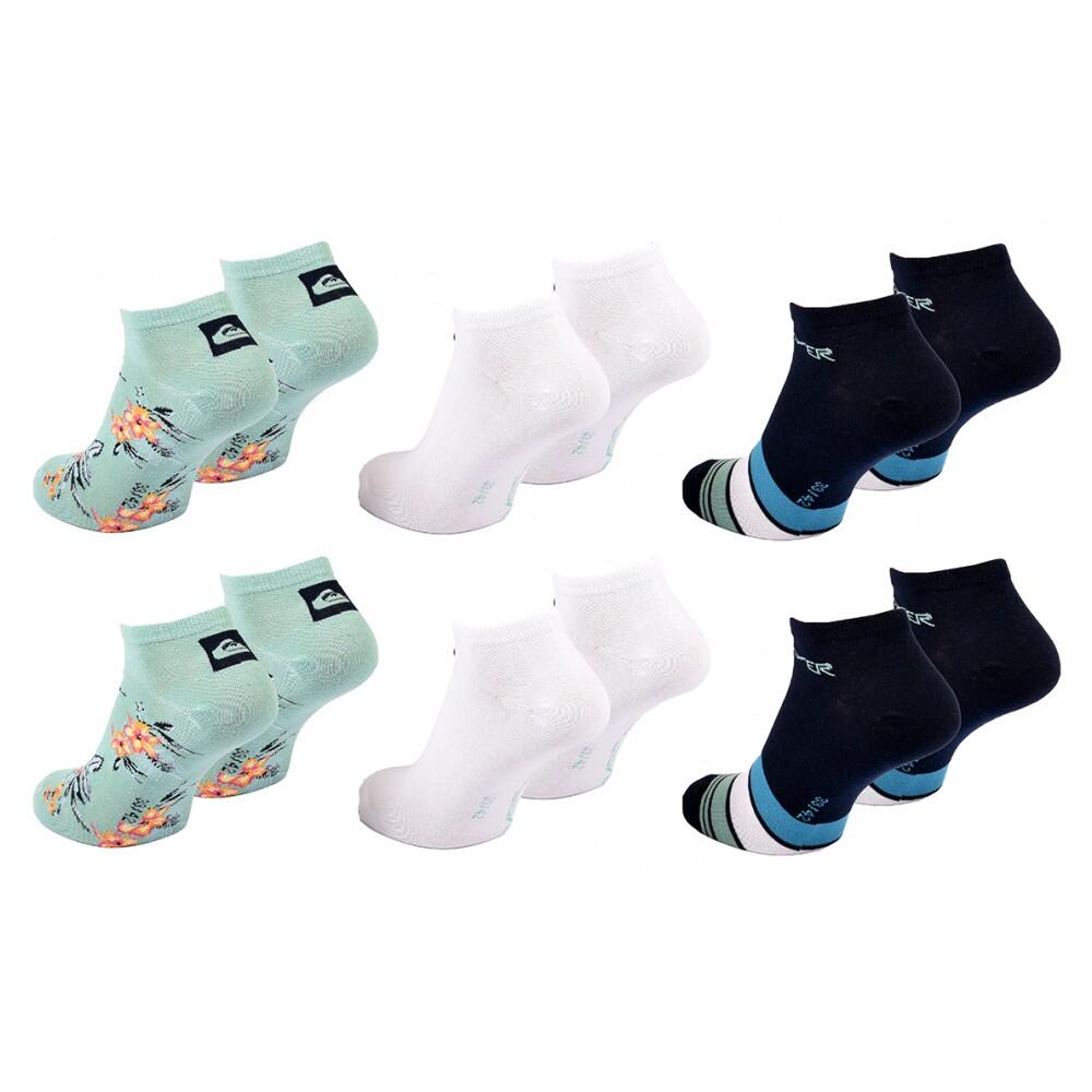 Calzini SNEAKER QUIKSILVER - Confezione da 6 3/5