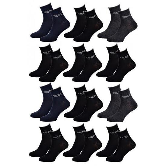 Calcetines Hombre QUARTER KAPPA - Pack de 12