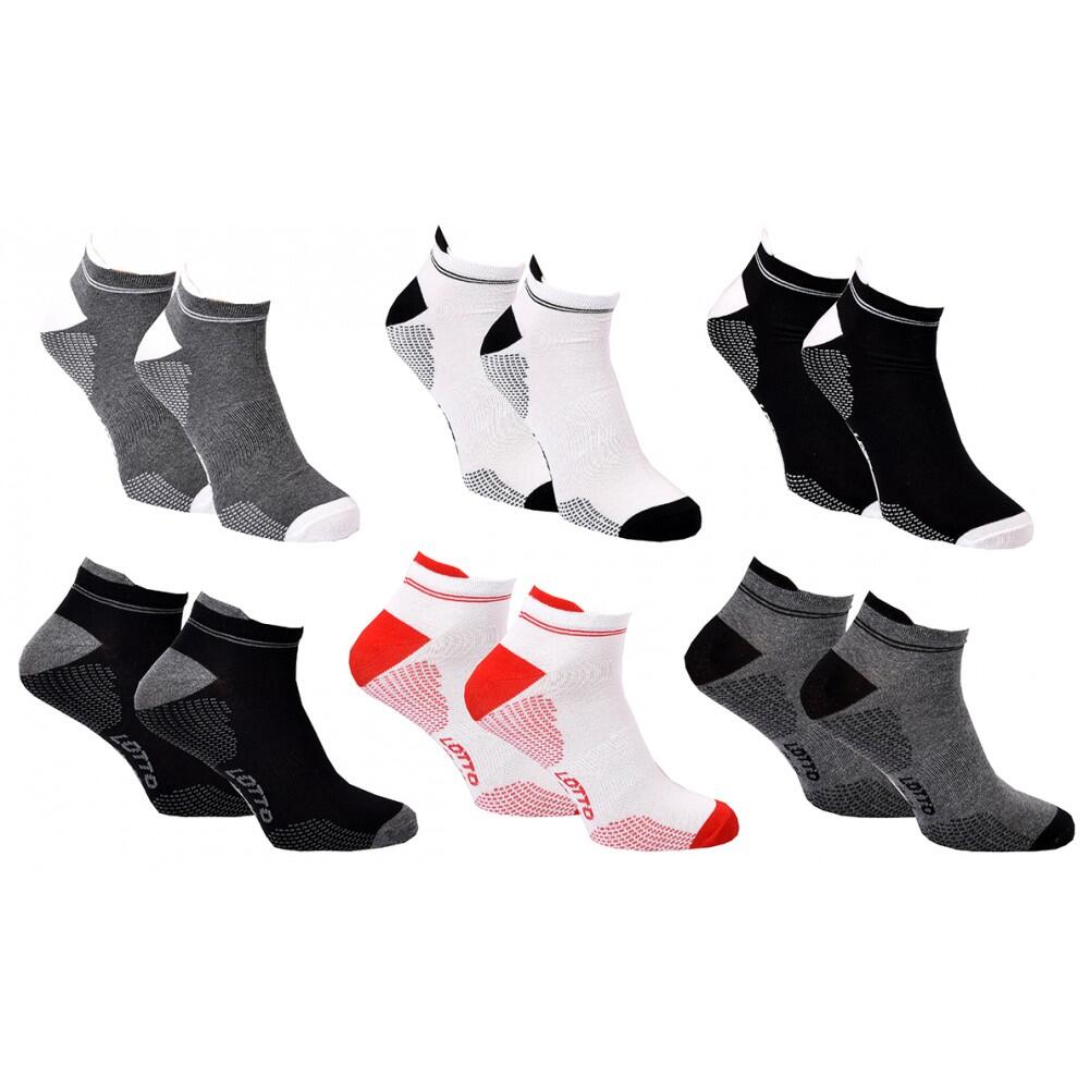 Calcetines Hombre LOTTO - Pack de 6 2/5