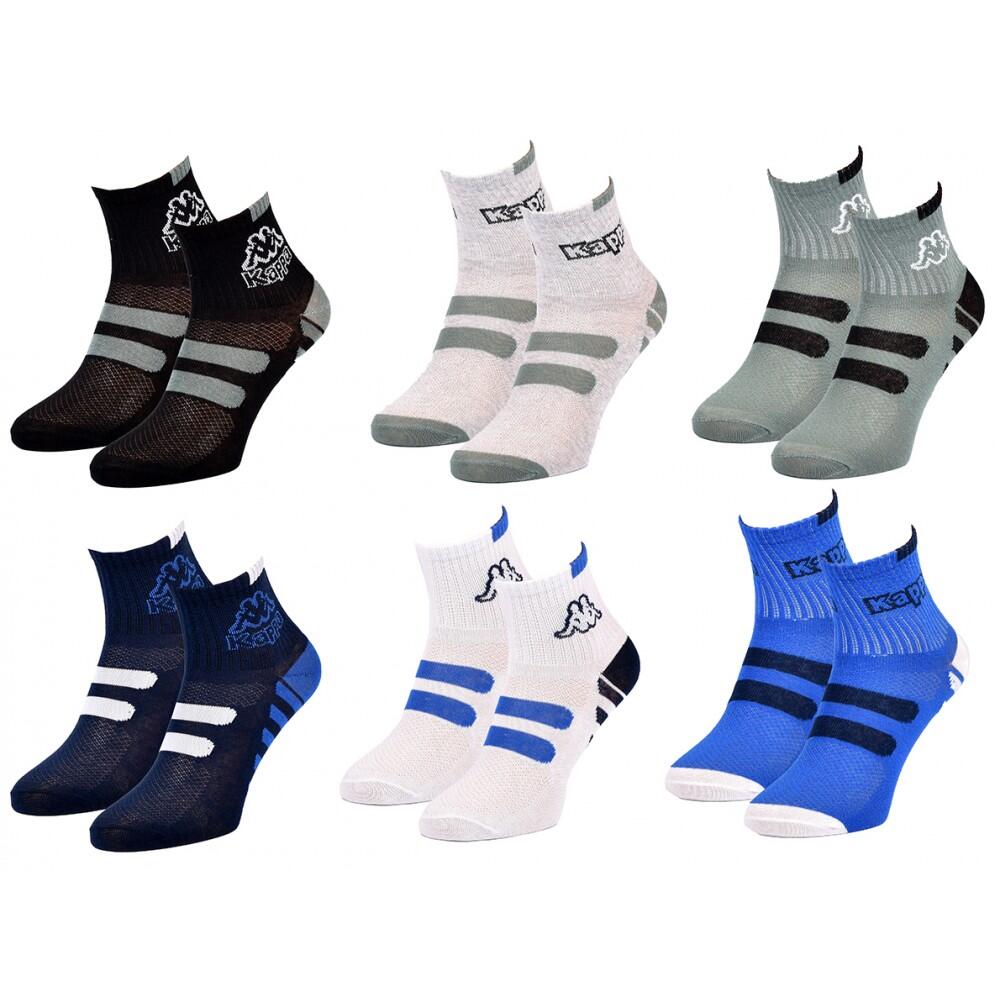 Chaussettes KAPPA QUARTER - Pack de 6 PCS 0943 2/3